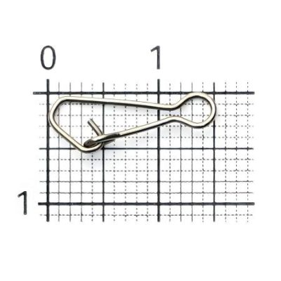 Застежки Бадис ZPY-1011 Hooked Snap №1 (10шт) - 20кг (Цена за упак.)